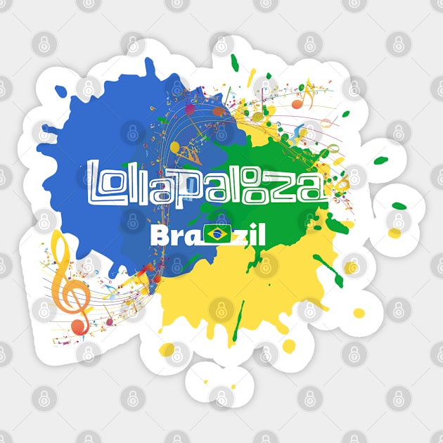 Lollapalooza Sticker by smkworld